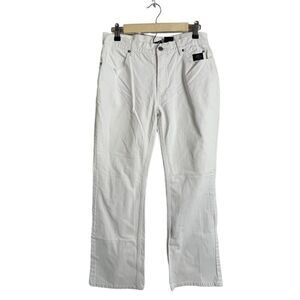 Harley Davidson Women's Jeans Size 31 White‎ Boot Cut Jeans